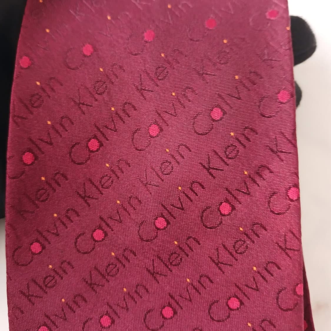 켈빈클라인 컬렉션 로고 자카드 넥타이 9cm B등급 A19021 상품이미지6