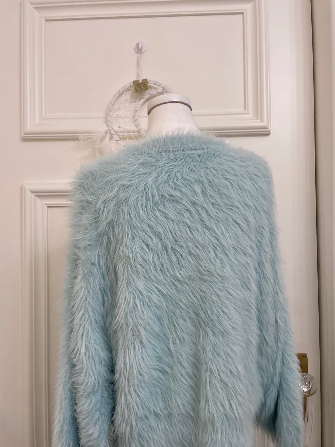 mint shaggy winter sweater(size-F) 상품이미지4