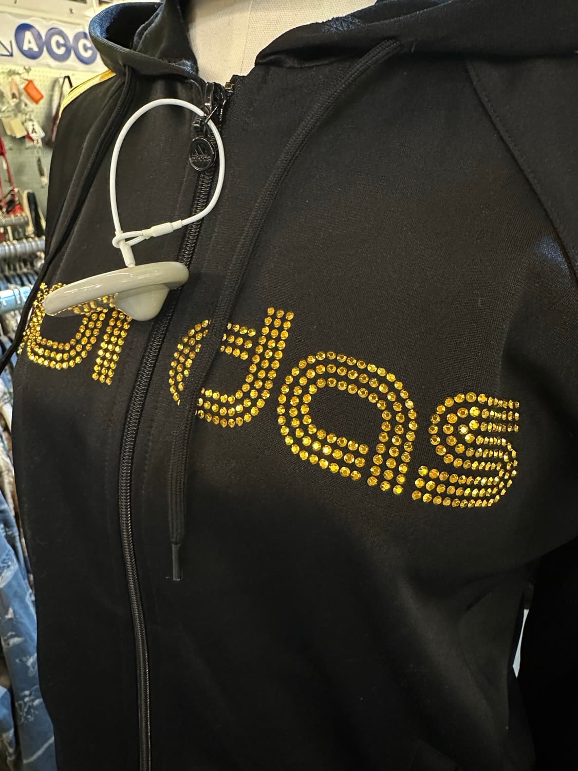 ADIDAS 아디다스 옐로우큐빅 후드집업 상품이미지4