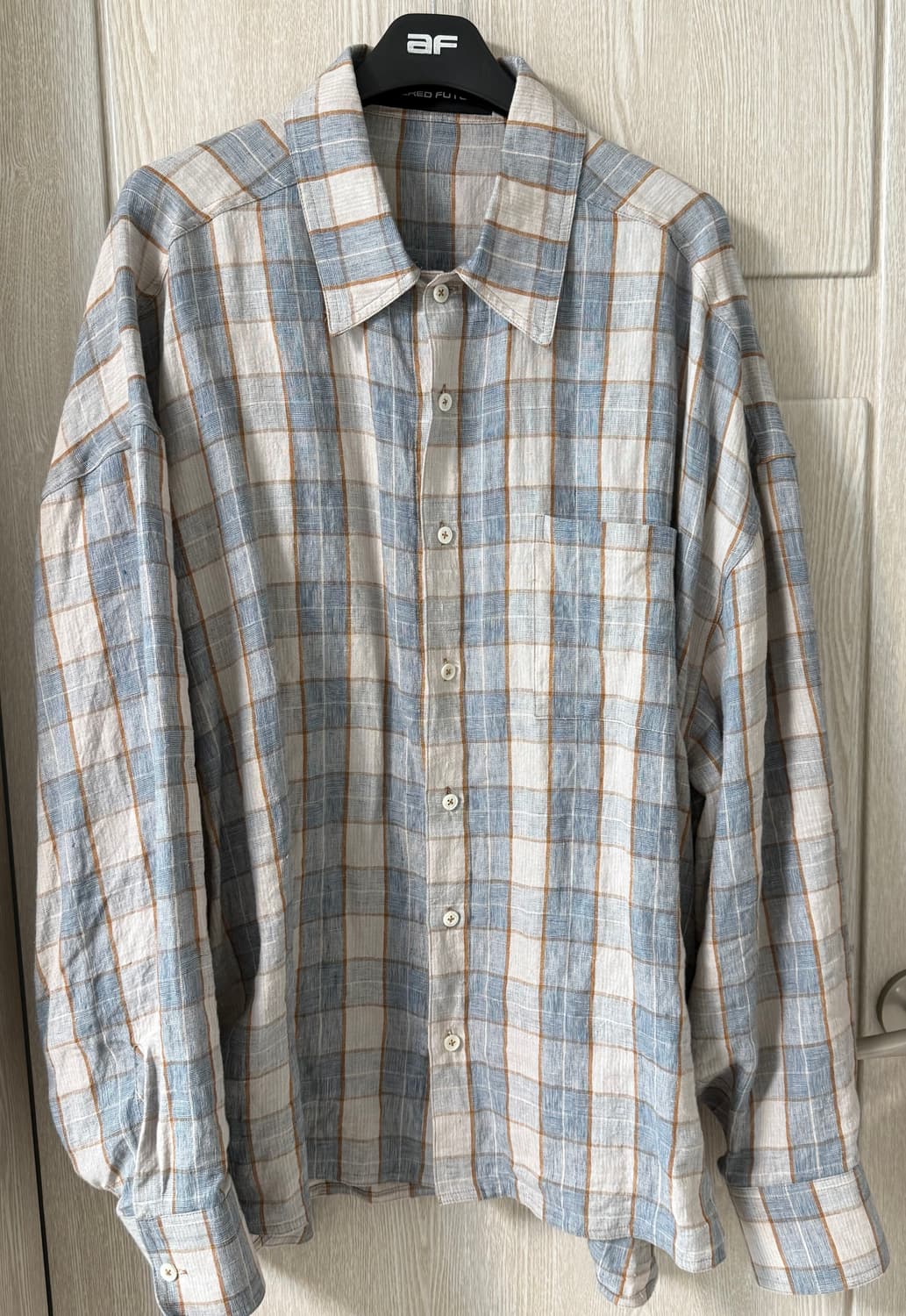 얼터드퓨처 오버사이즈 린넨셔츠 (2) 상품이미지1