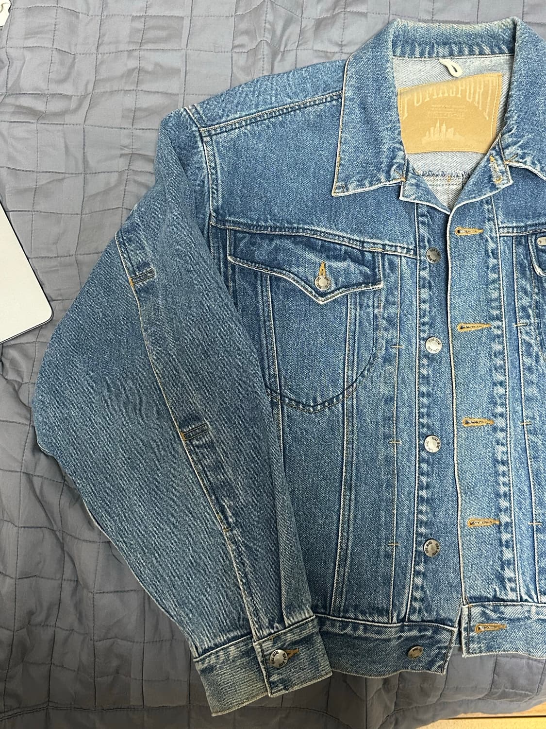 90s 푸마 스포츠 데님자켓 L 상품이미지2