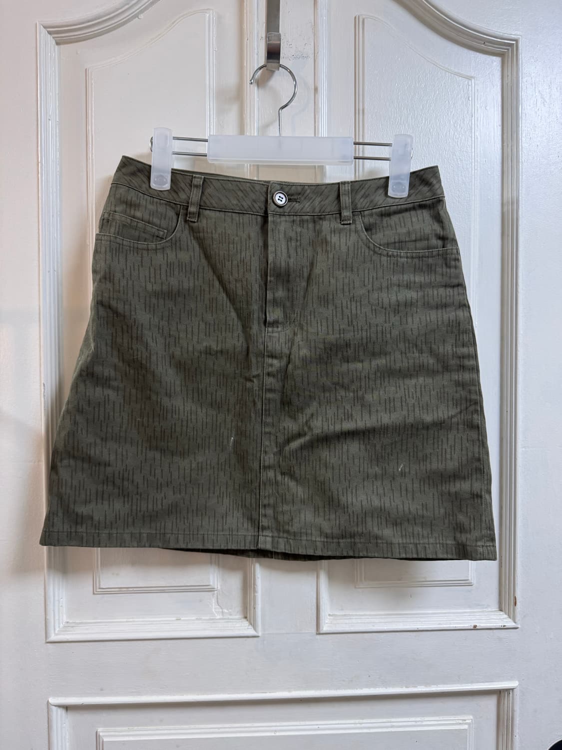 A.P.C. 카키 미니 스커트 상품이미지1