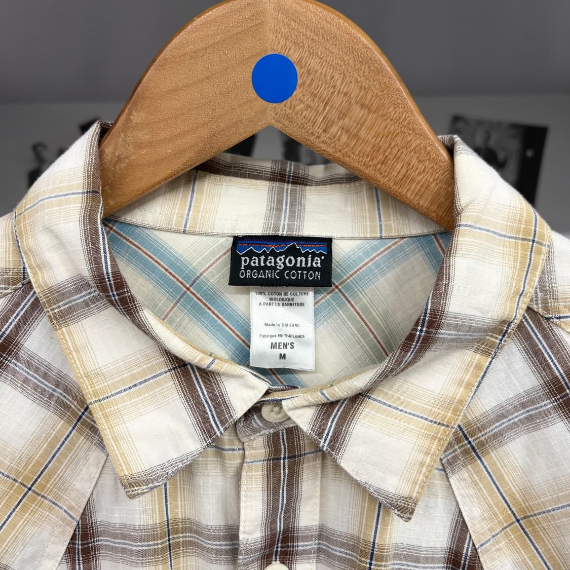 (M) 파타고니아 오가닉 아웃도어 체크 셔츠 상품이미지4
