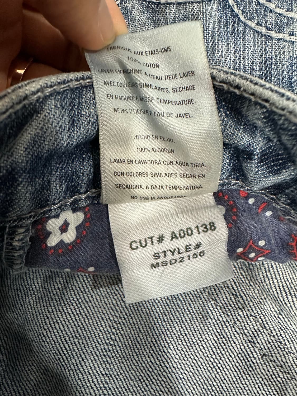 ANTIK DENIM 앤틱 데님 USA 빈티지 Y2K 약부츠컷 청바지 3 상품이미지9