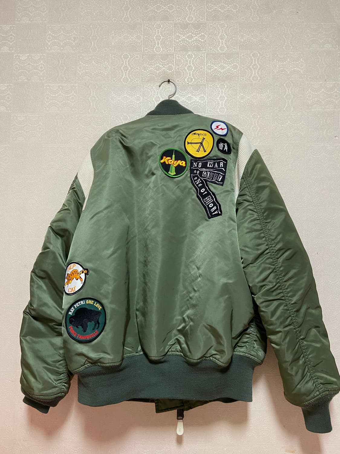 스투시 25주년 ma-1 팝니다. 상품이미지2