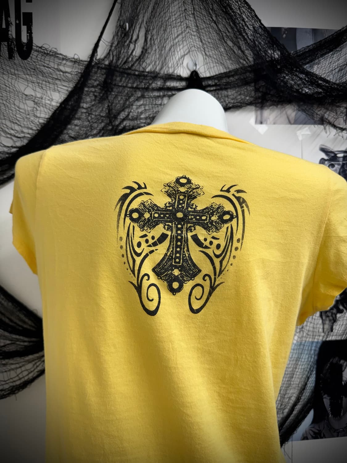 00s cross beads printing halfsleeve 상품이미지4