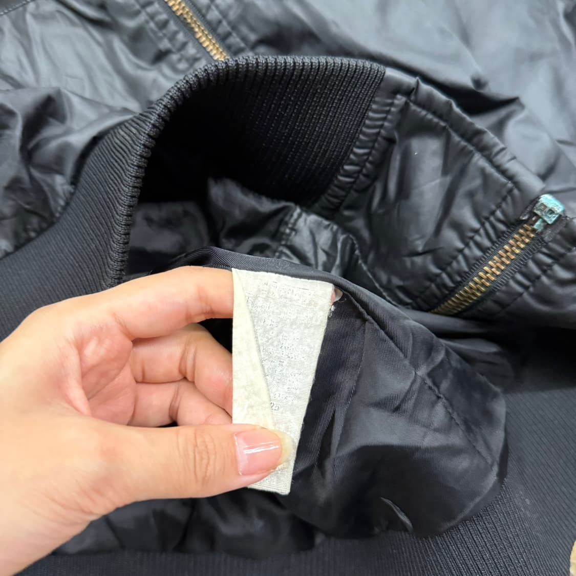 [ 정품 ] FUBU 후부 유광 나일론 자켓 b15 상품이미지6