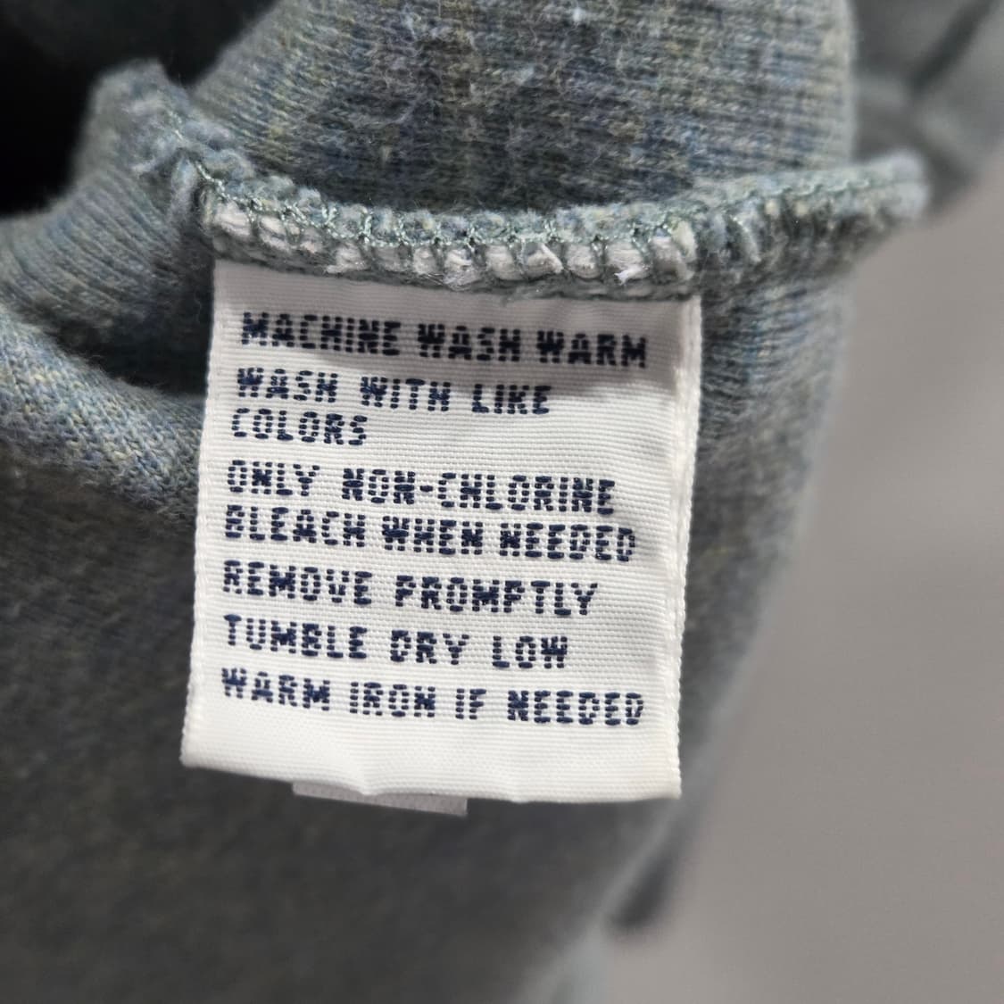 폴로랄프로렌 풀오버 하프집업 멜란지 라이트블루 L 상품이미지4