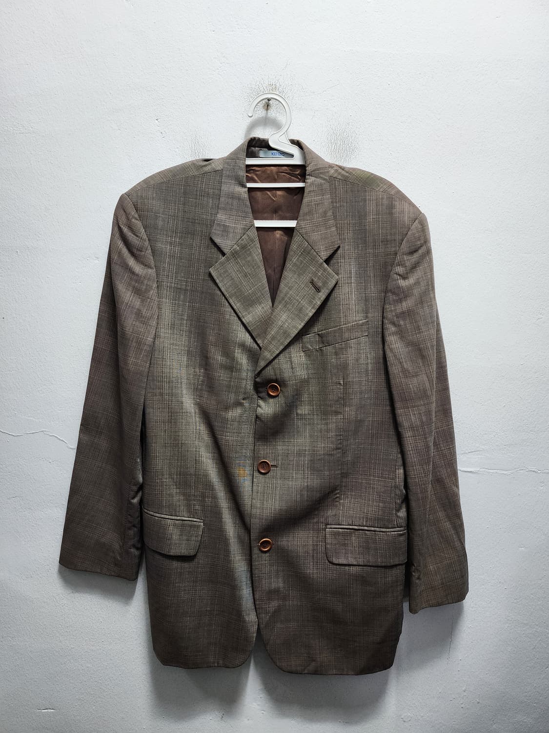 KENZO 겐조 프랑스산 쓰리버튼 블레이저 상품이미지1