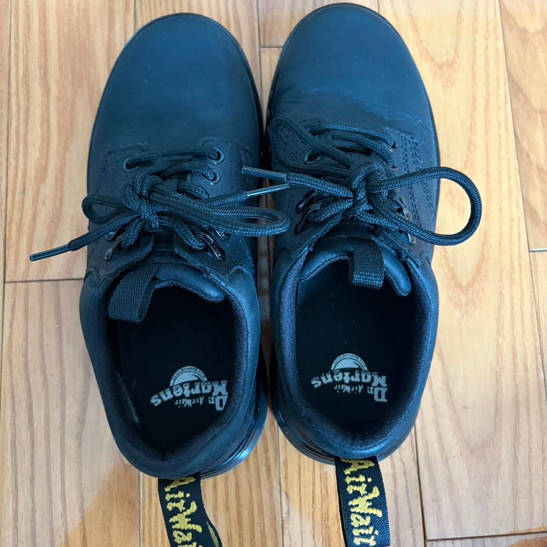 닥터마틴 리더 와이오밍 레더 유틸리티 슈즈 블랙 240 상품이미지3