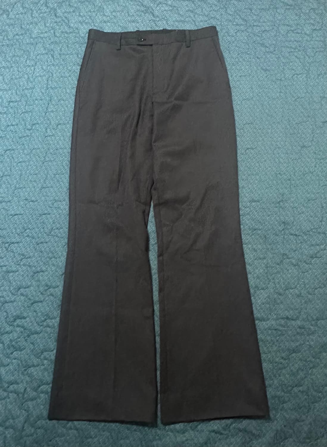 [30] 토니웩 울 트윌 플레어 팬츠 (카본 그레이) 상품이미지2