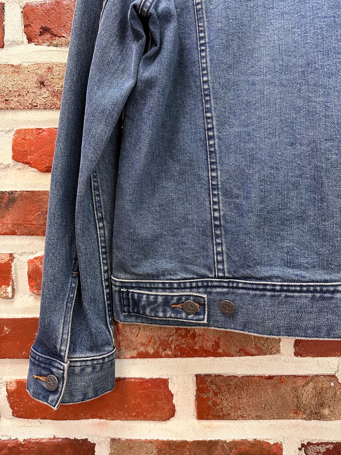 (XS)아페쎄 워시드 데님 자켓 상품이미지5