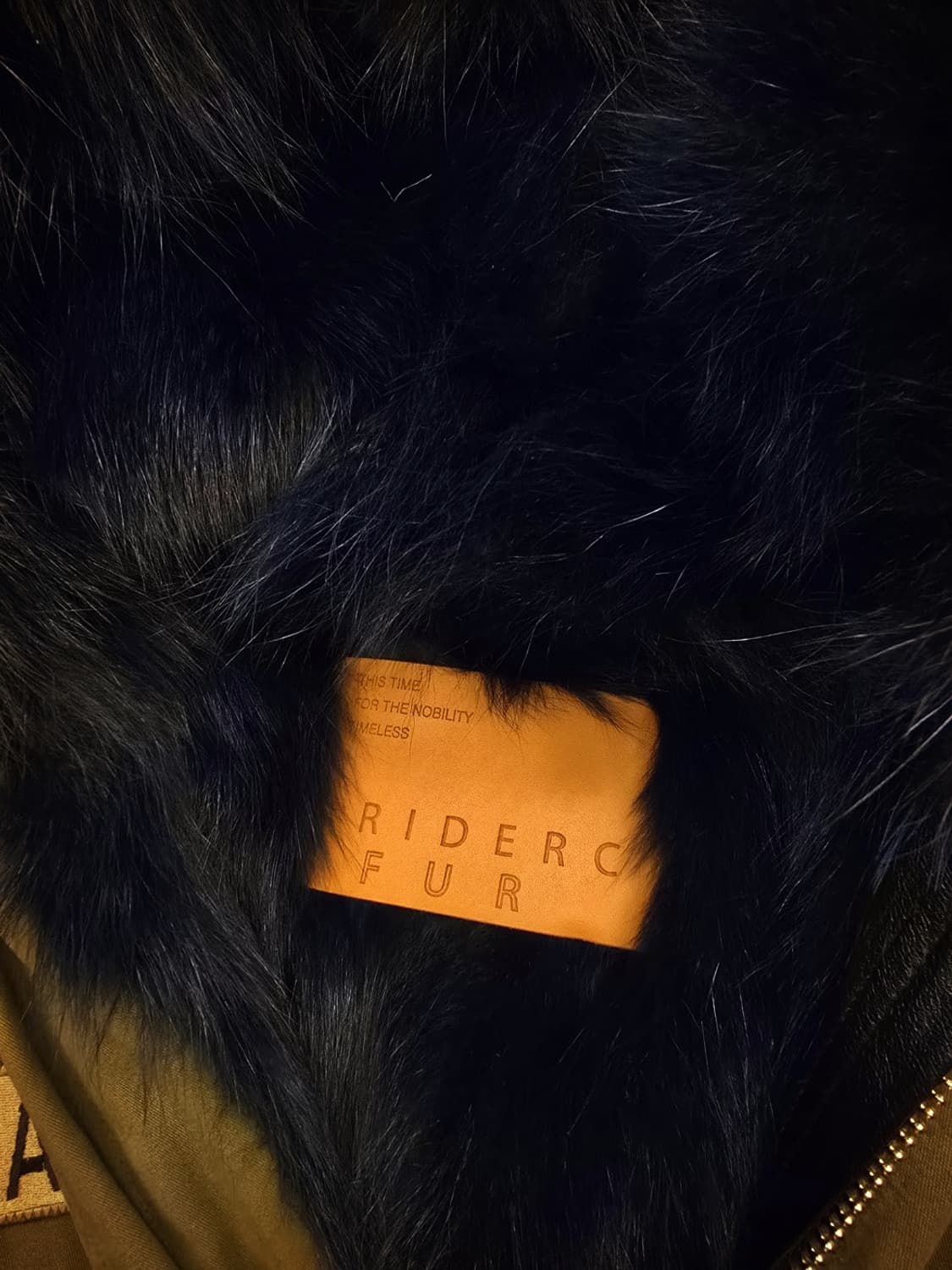 미스터앤미세스 천송이패딩 리얼 폭스퍼 야상 패딩 상품이미지7