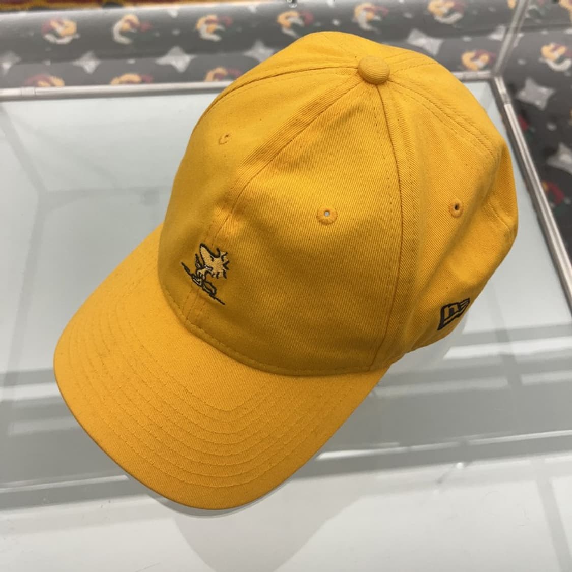 뉴에라 스누피 언트럭쳐 빈티지 옐로우 볼캡 C08476 상품이미지3