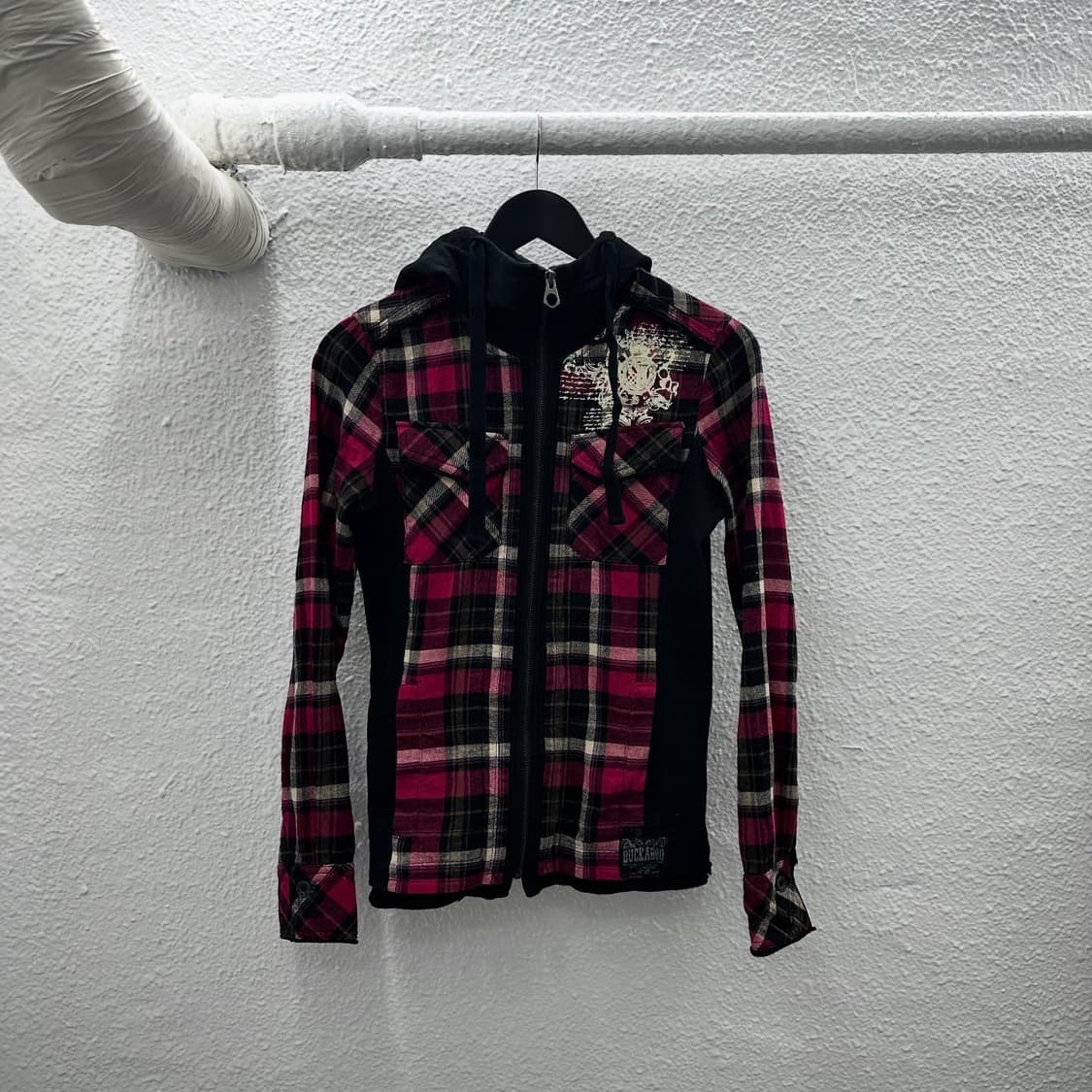 Buckaroo punk tartan hood jacket 상품이미지4