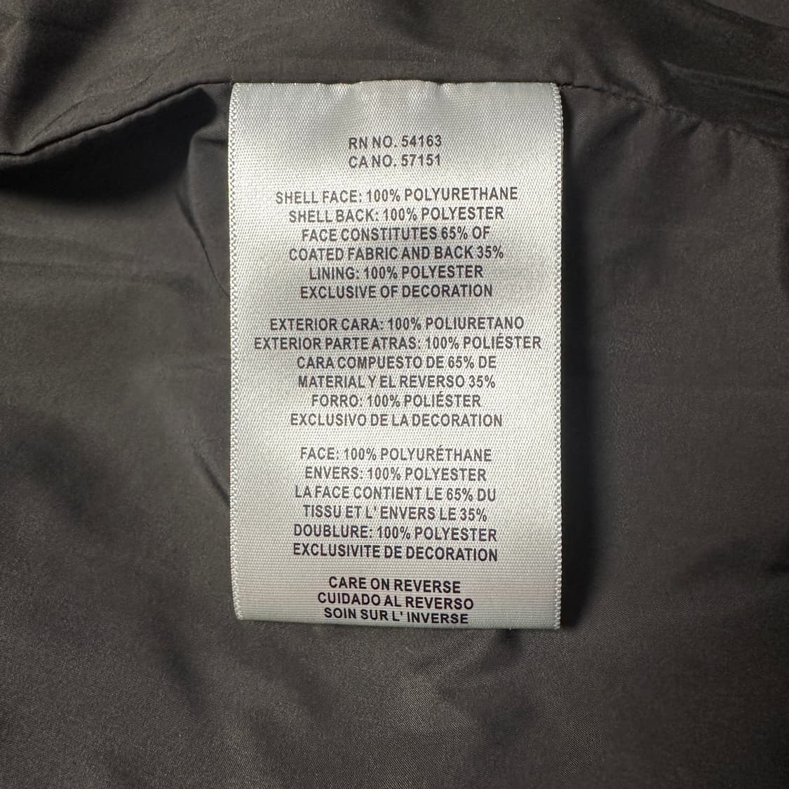 리바이스 레더 카코트 black L 상품이미지7