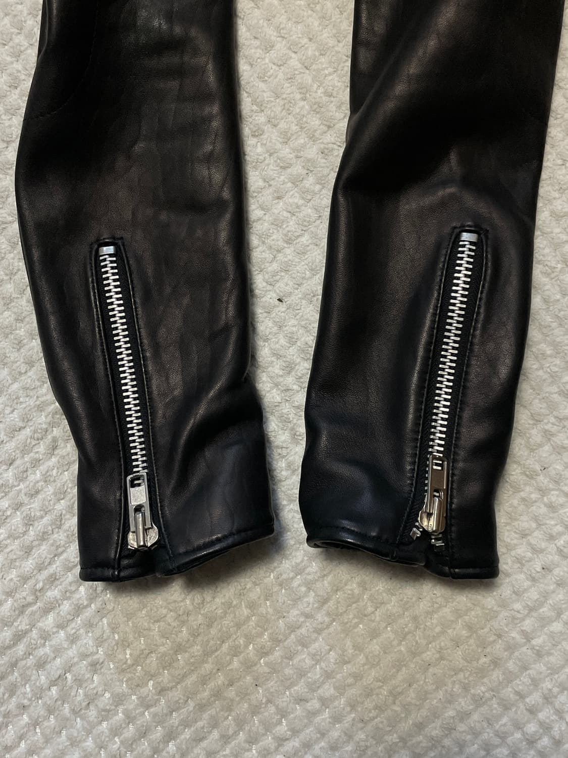 광희시장 웨스턴 무드 램스킨 양가죽 레더 자켓 상품이미지5