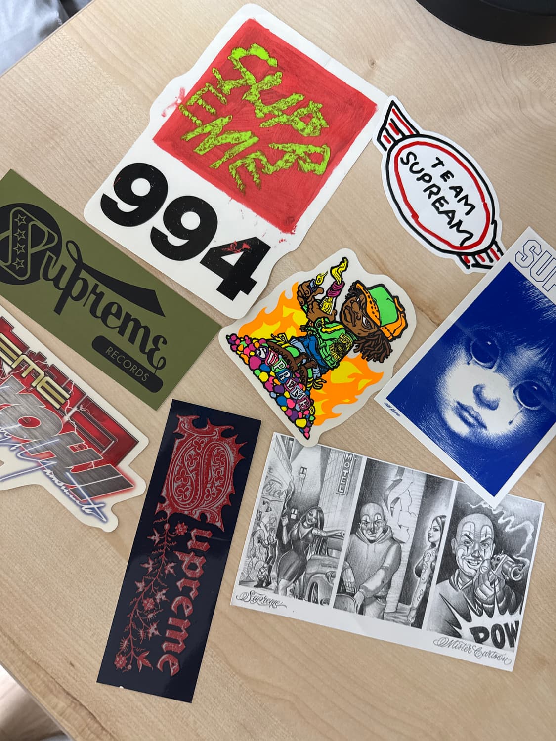 슈프림 스티커 (정품,종류 진짜 완전 많음) 상품이미지3