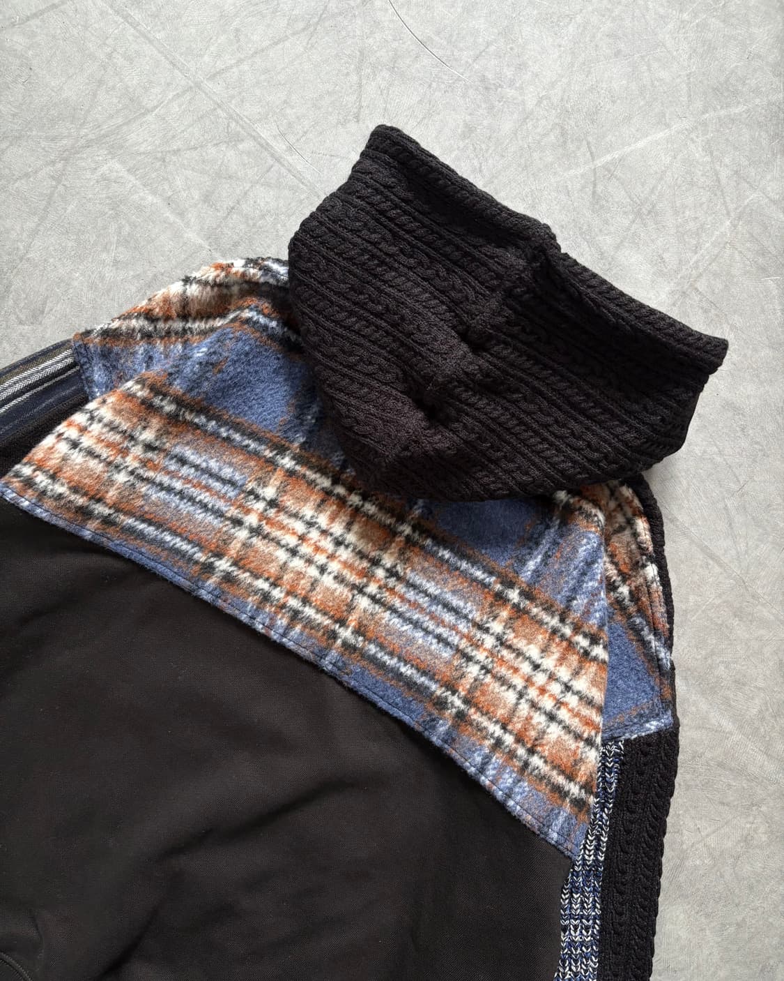 Andersson Bell 앤더슨벨 20FW 패브릭 콘트라스트 후드 상품이미지6