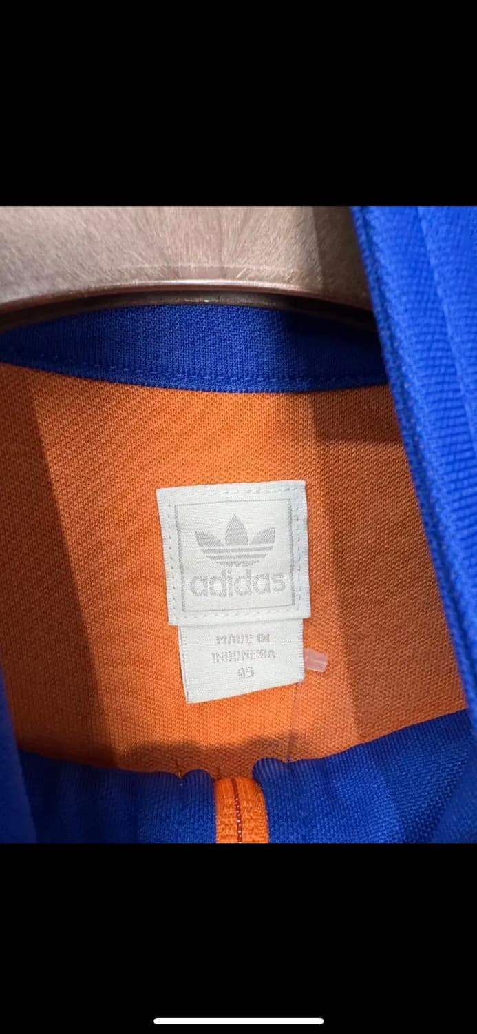 아디다스 베켄바우어 오렌지블루 트랙탑져지 H1215 상품이미지5