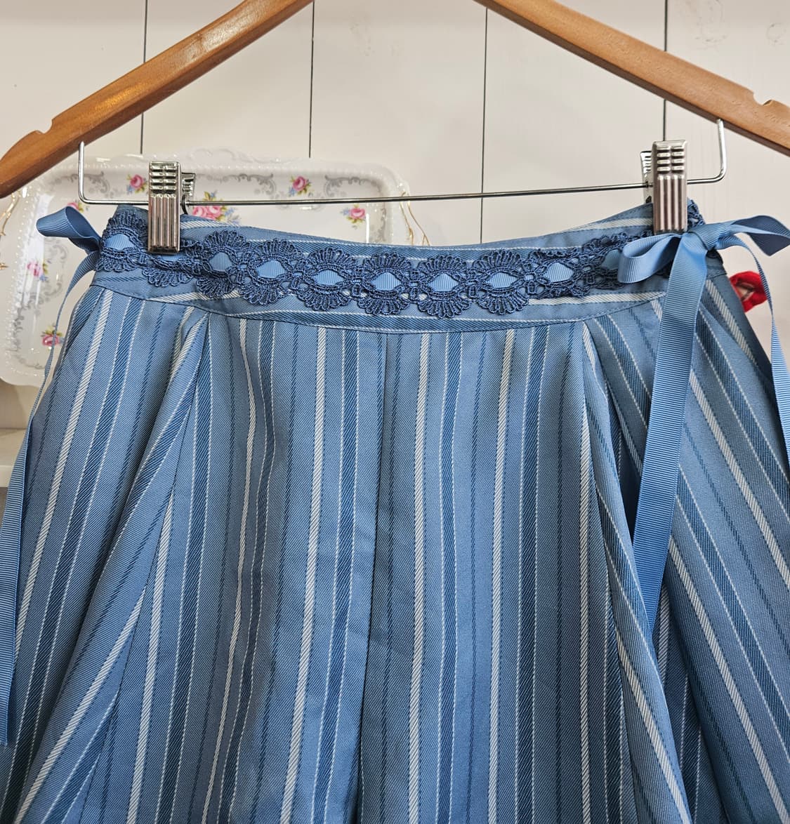 axes femme스트라이프 큐롯 스커트팬츠 상품이미지3