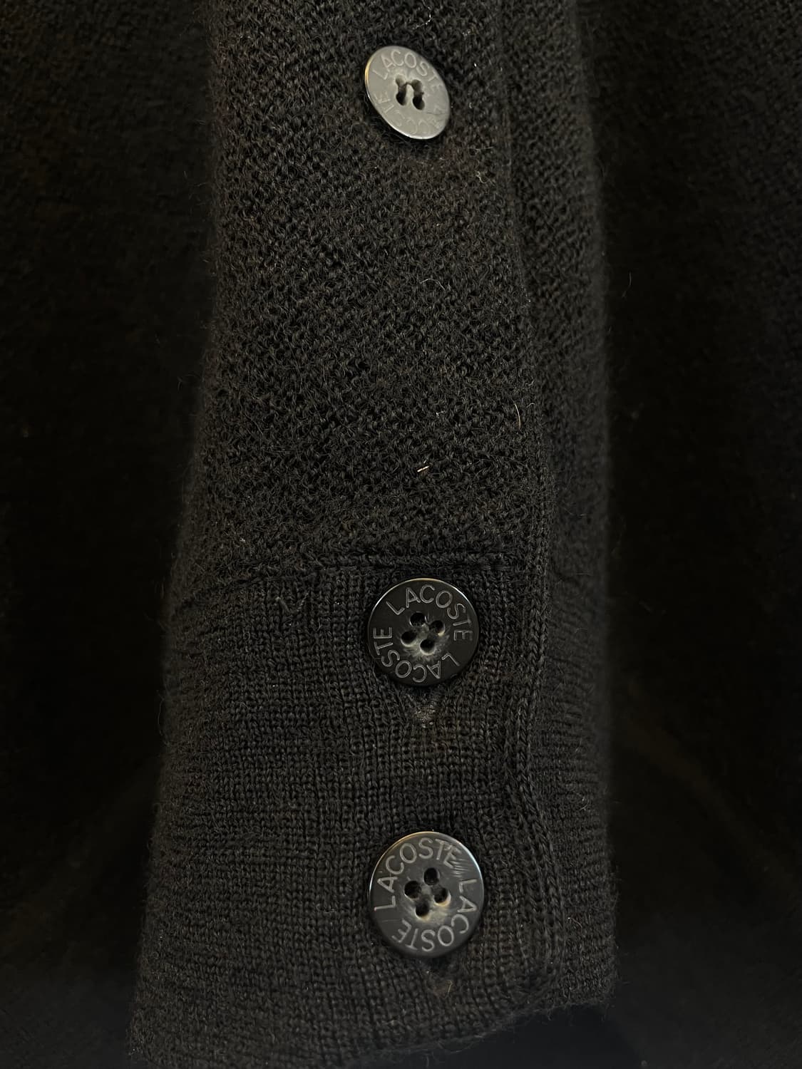 라코스테 니트가디건100:) 울100% 울가디건 모가디건 상품이미지4