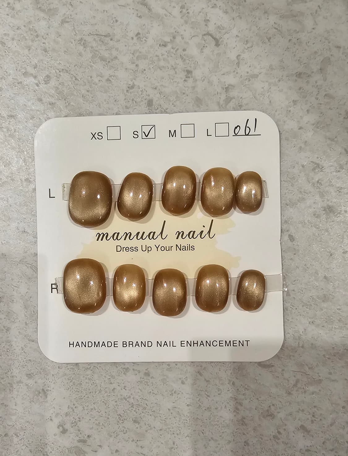 S사이즈 네일팁 개당 0.5씩 상품이미지1