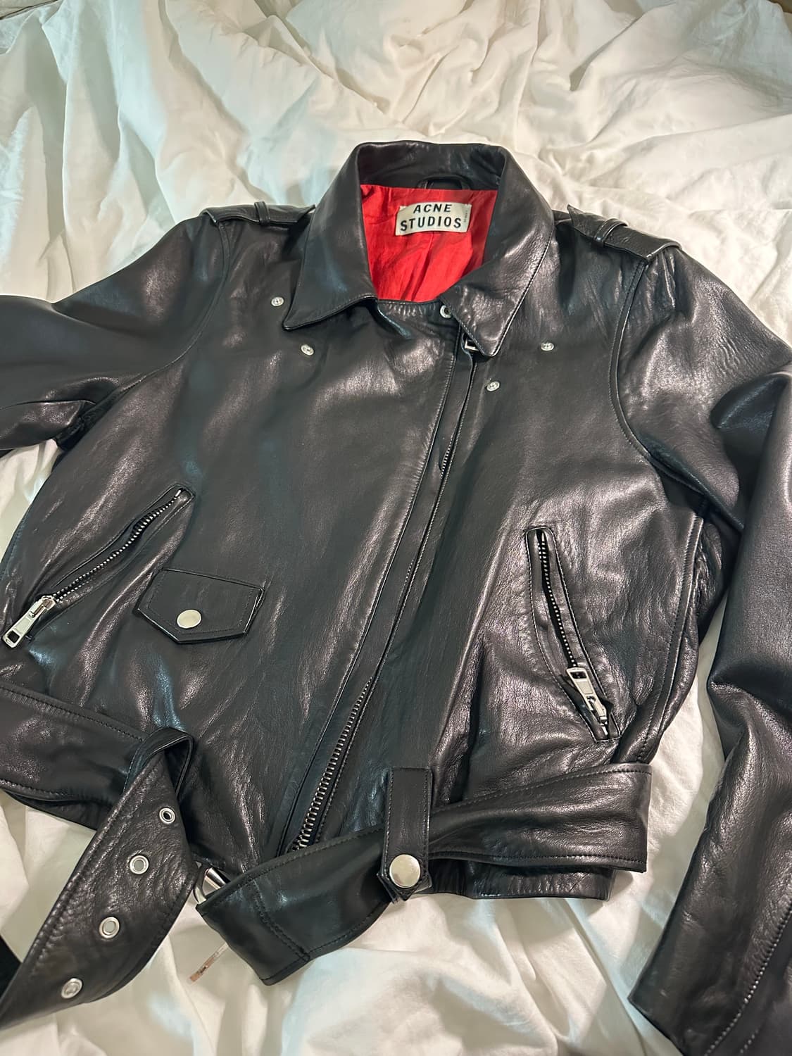 13SS Mape 램스킨 더블라이더 자켓 상품이미지3