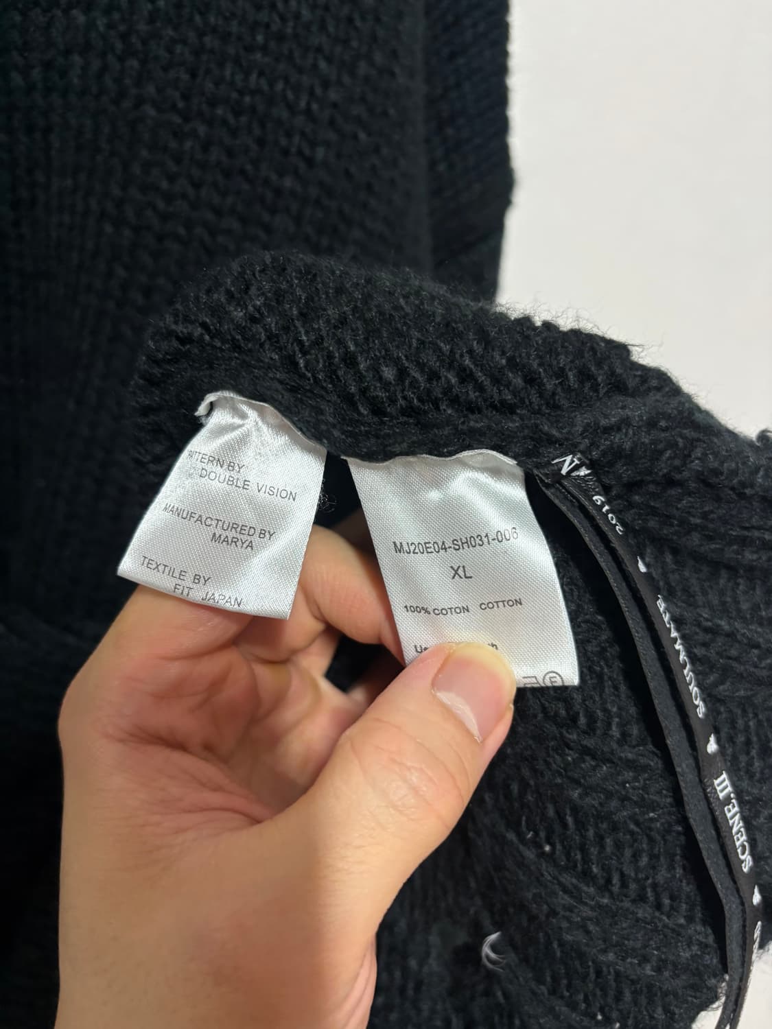 [XL] Master Mind Skull Logo Damage Knit 상품이미지6