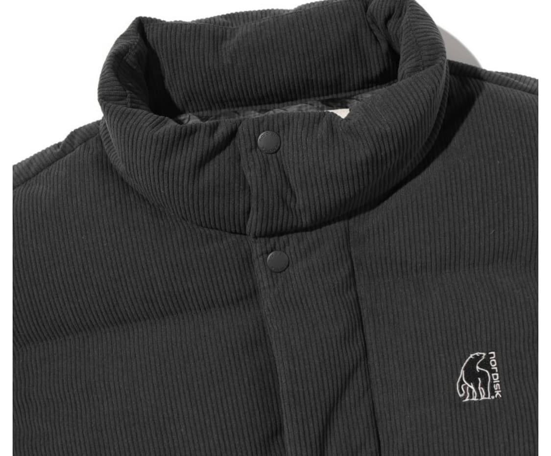 노르디스크 코듀로이 푸퍼 크리스탈 다운 패딩 상품이미지2