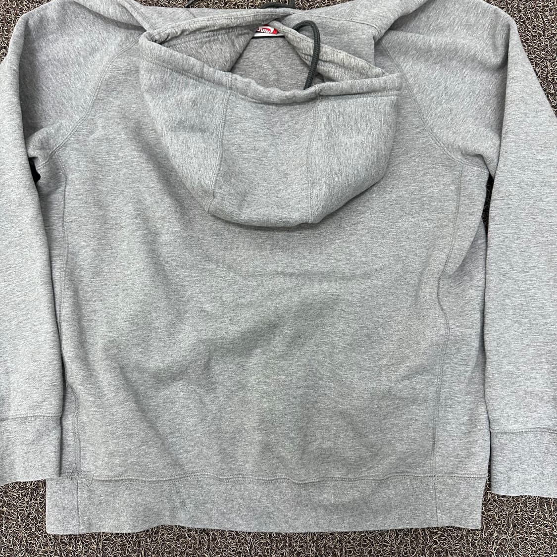 NIKE 나이키 기모 후드티셔츠 그레이 L 상품이미지6