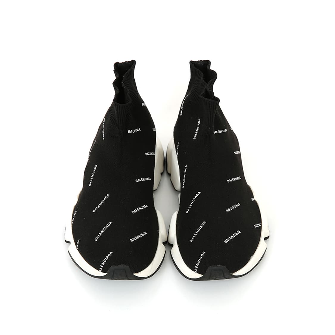 발렌시아가 스피드러너 블랙 로고 삭스 스니커즈 567035 상품이미지10