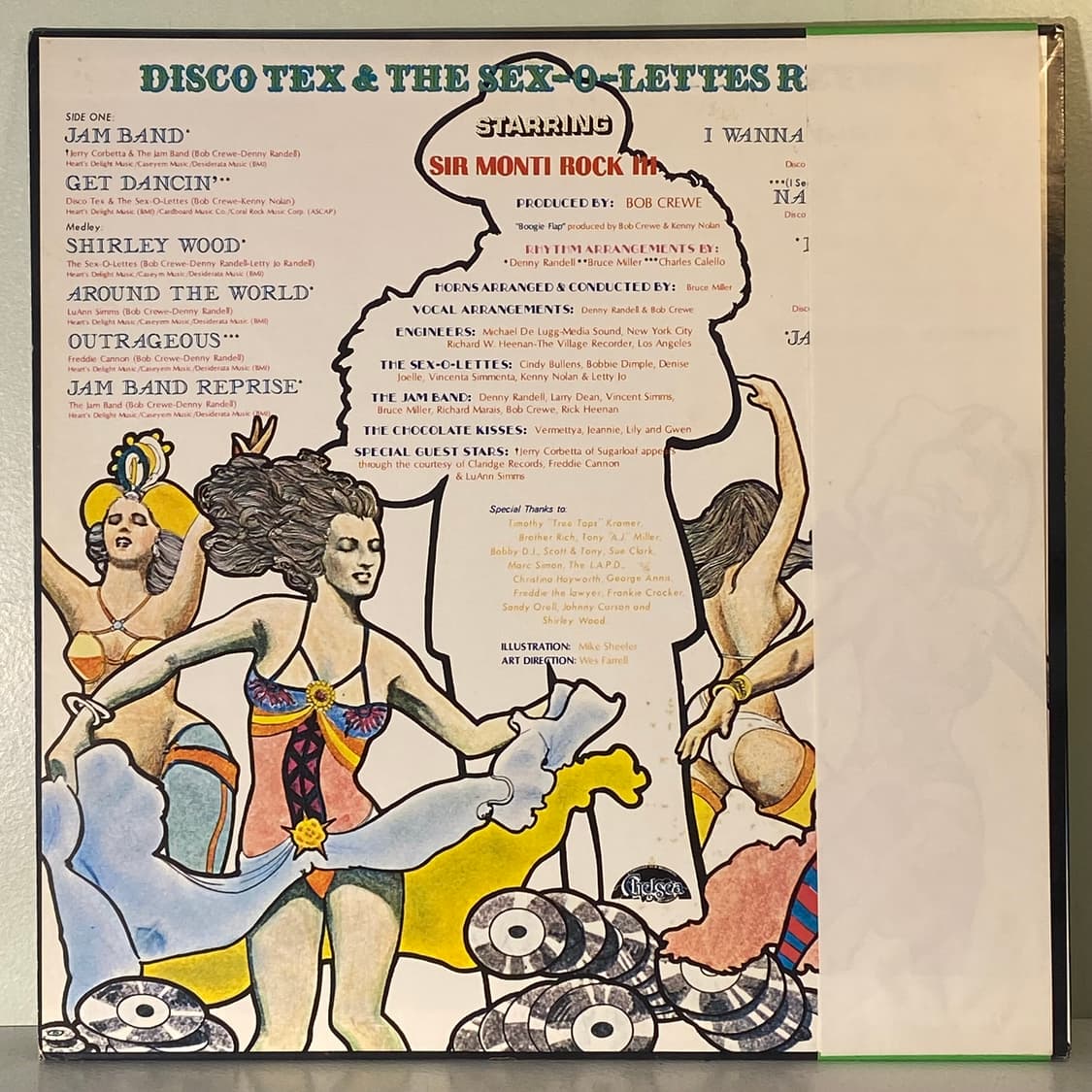 (중고LP-디스코) Disco Tex & His Sex-O-Lettes 상품이미지2