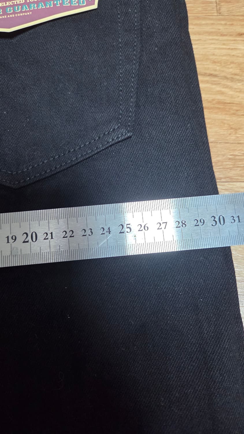 새상품)슈가케인 블랙 데님 32 상품이미지5