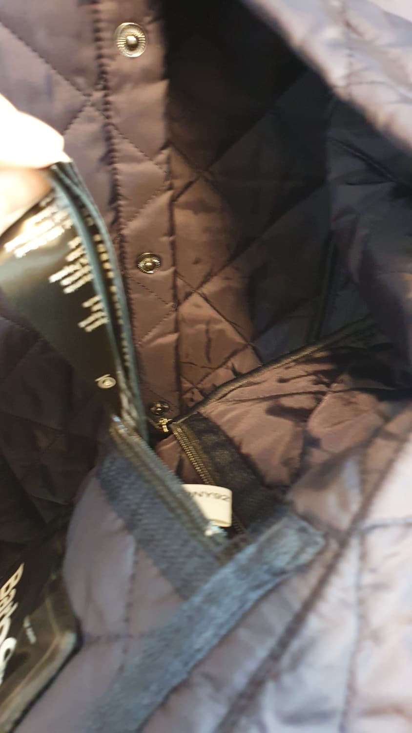 바버 퀄팅점퍼 S 상품이미지6