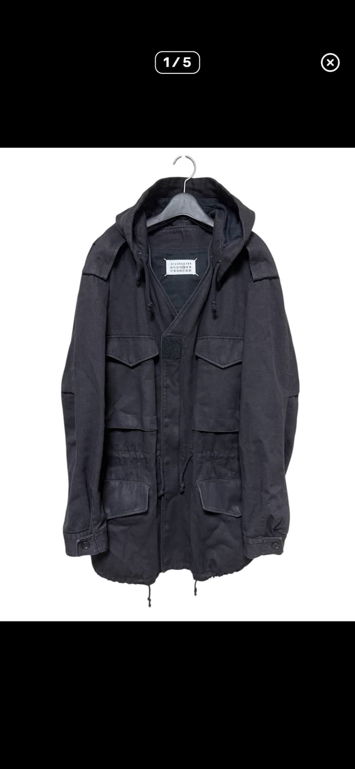 (구매글)마르지엘라 후드 레이어드 필드자켓 구합니다 상품이미지1