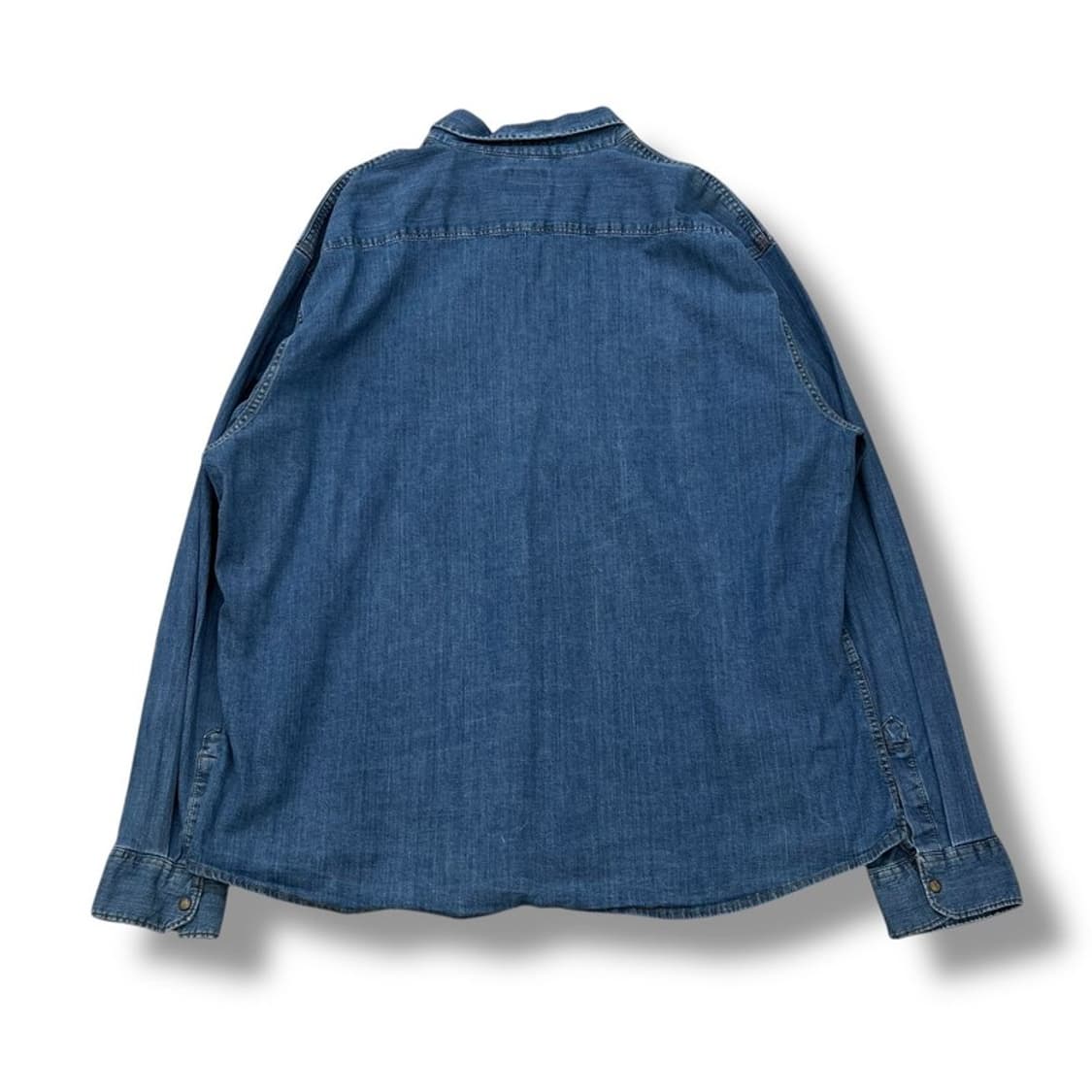 랭글러 투포켓 데님셔츠 r2169 상품이미지2