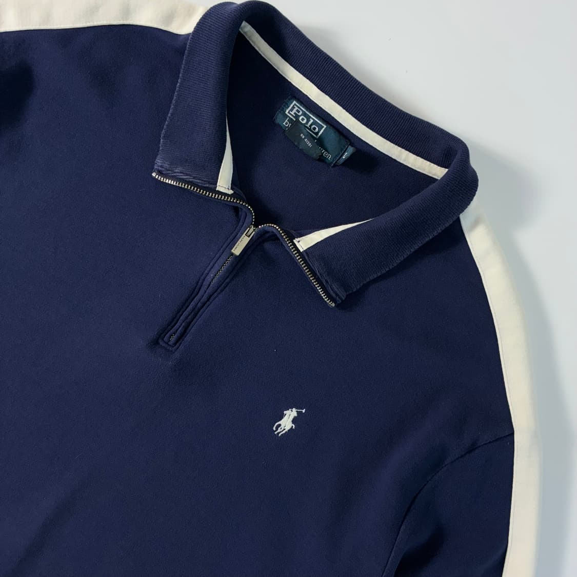 Polo  폴로 랄프로엔 자수  반집업 스웻 셔츠 상품이미지3