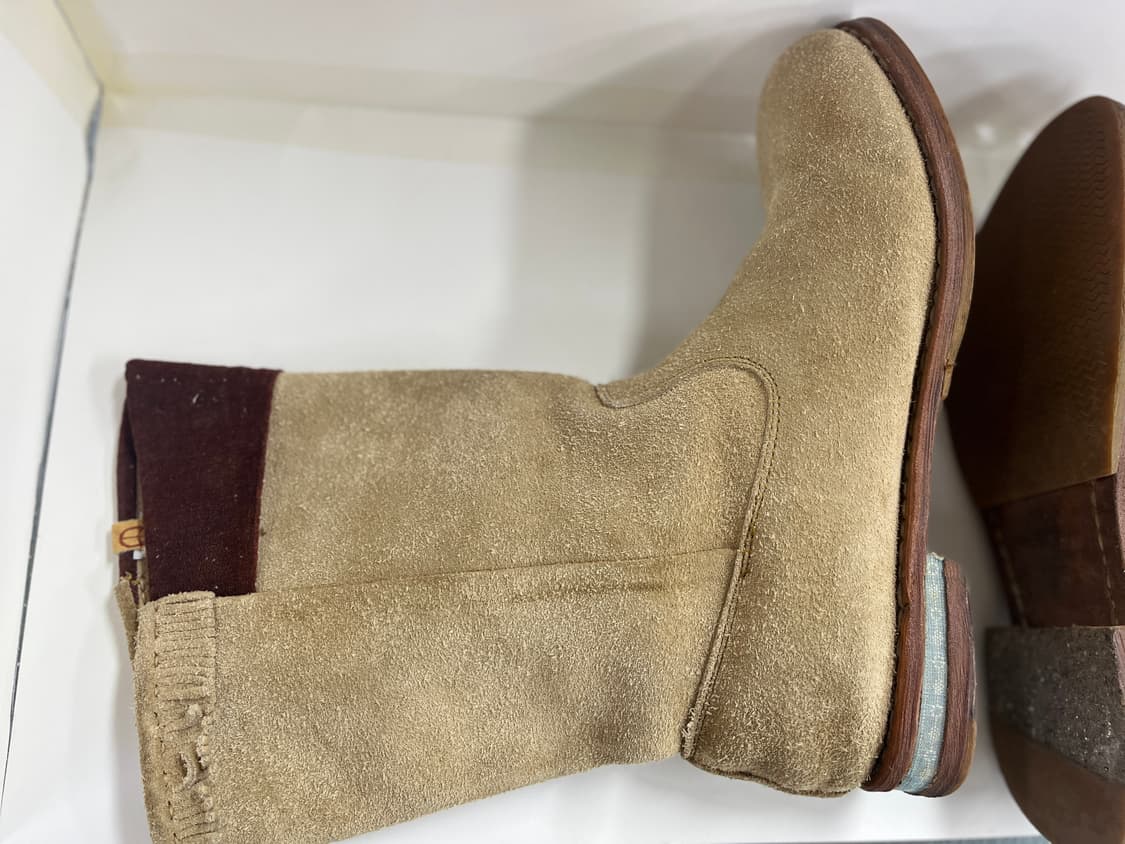 비즈빔 베이지 스웨이드 와바나키 SUTAIO 부츠 9.5 FIL매장 별주 상품이미지6