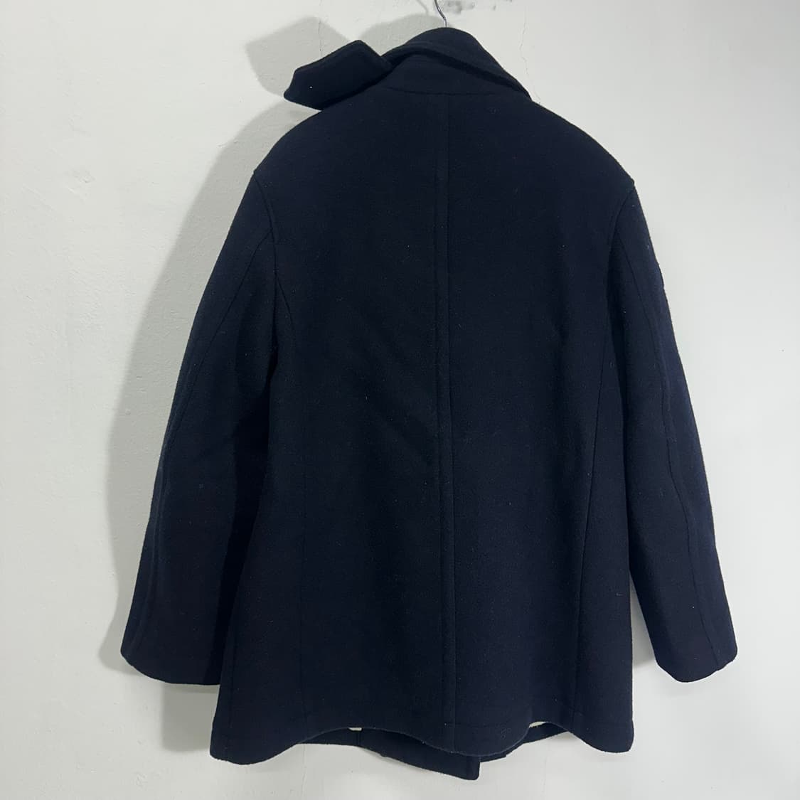 우먼M-L 스튜디오톰보이 다크네이비 해군 피코트 상품이미지6