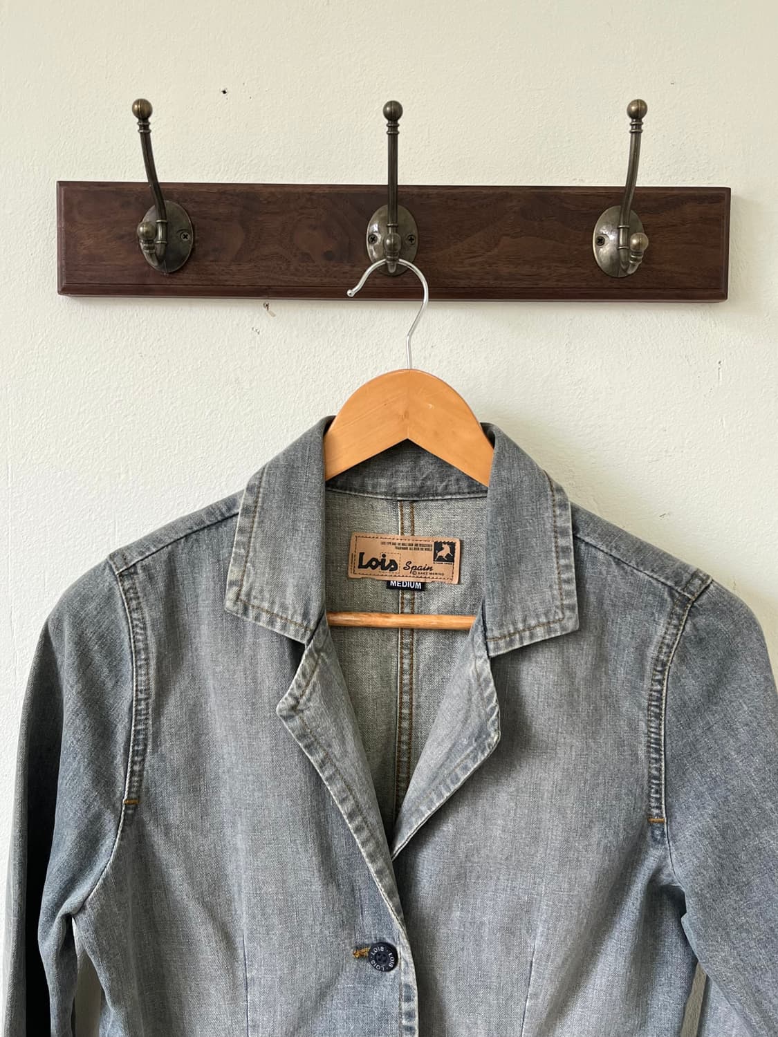 LOIS 에이징 데님 자켓 상품이미지2