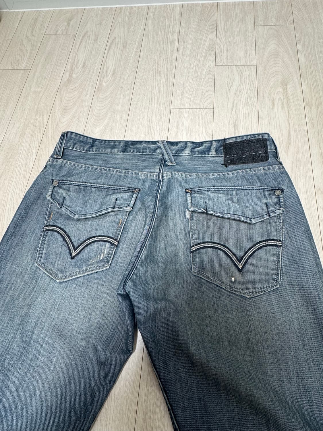 00s 빈티지 리바이스 실버탭 부츠컷 팬츠 상품이미지4