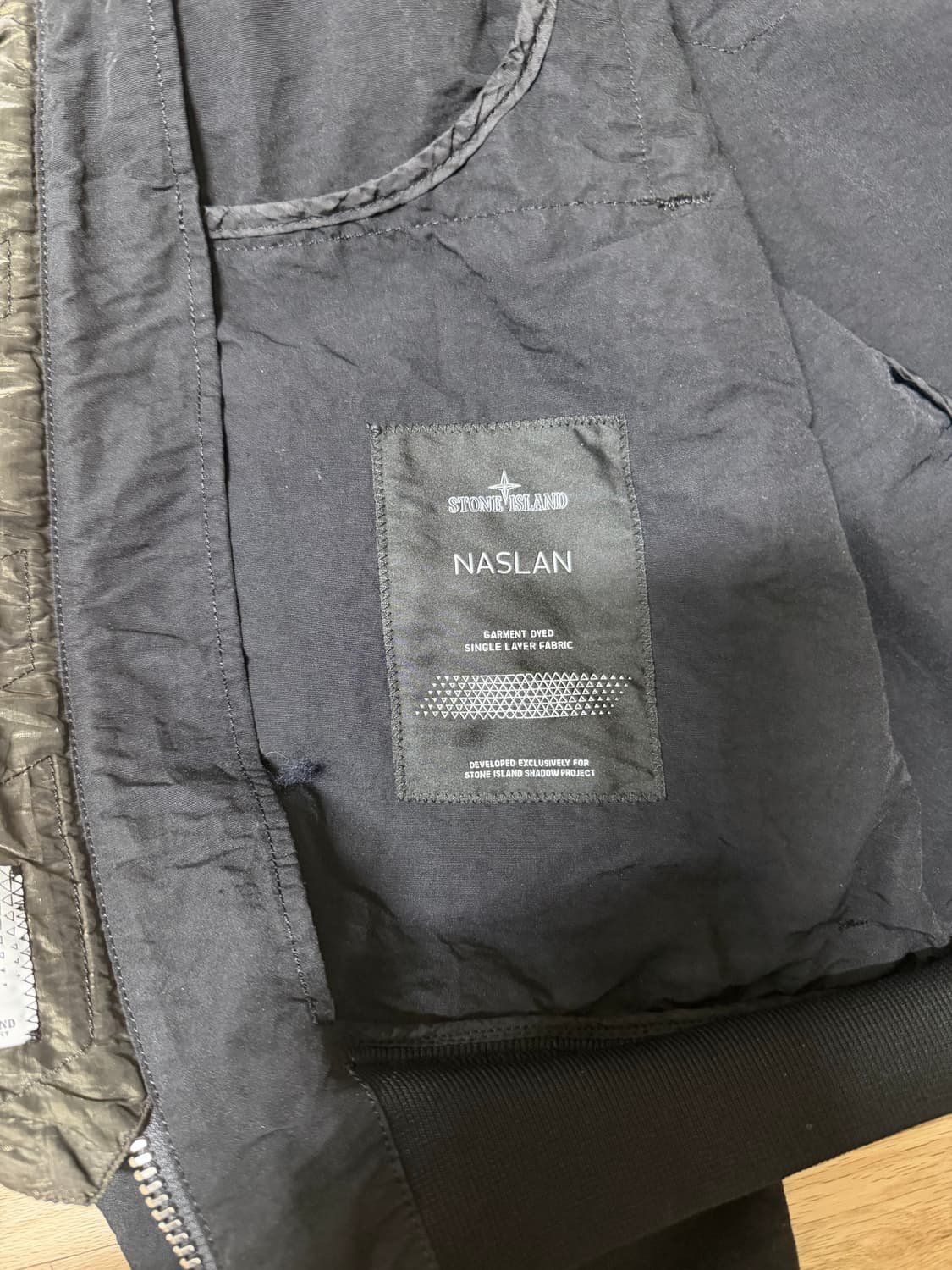 스톤아일랜드 쉐도우 프로젝트 나슬란 봄버 자켓 상품이미지4