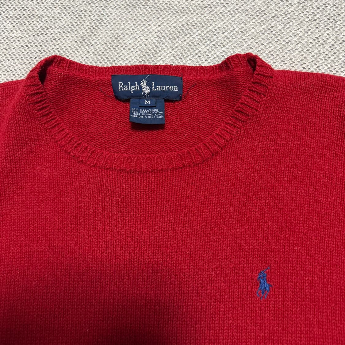 폴로 랄프로렌 라운드 니트 상품이미지2