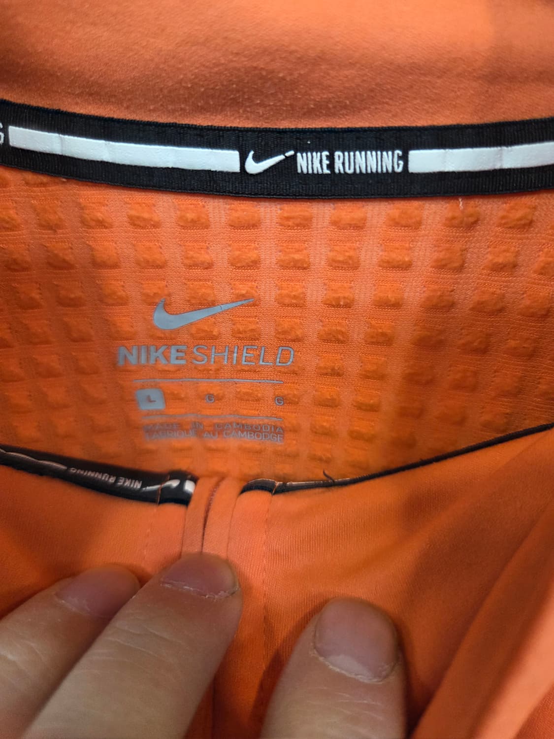 나이키 여성 쉴드 2.0 집업 러닝 자켓 L 상품이미지3