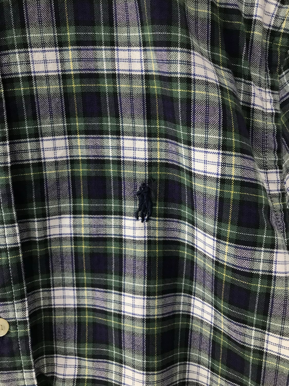 폴로 랄프로렌 신형 자수로고 체크 셔츠 상품이미지4