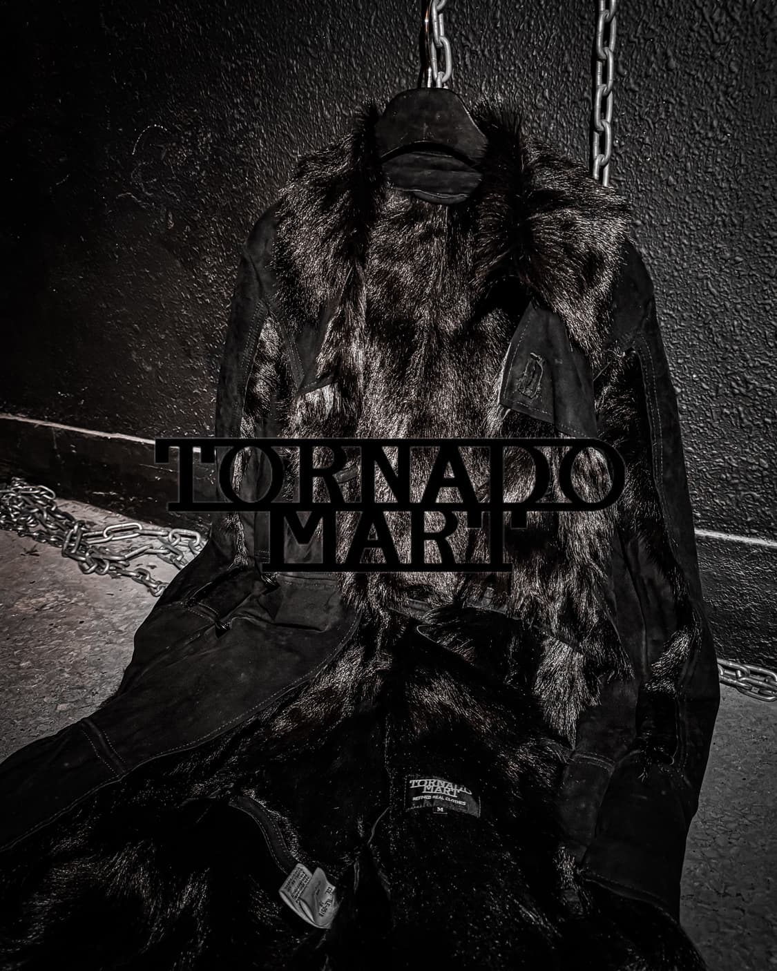 Tornado Mart – Goat Mouton Fur Long Coat 상품이미지4