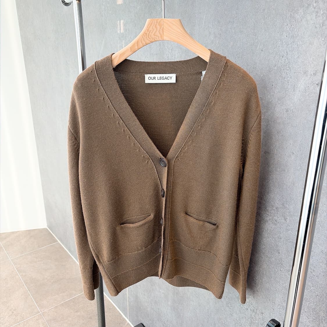 (정품/새상품) OUR LEGACY 아워레가시 여성 메리노울 가디건 상품이미지1
