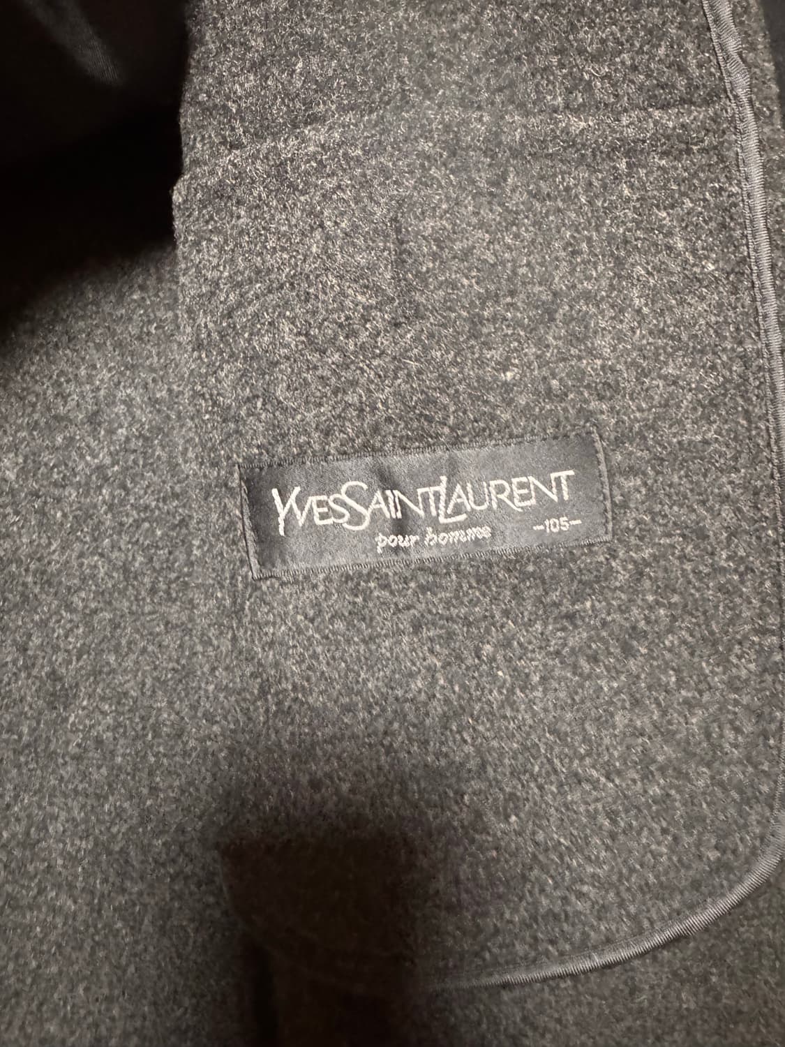 입생로랑 울 코트 상품이미지3