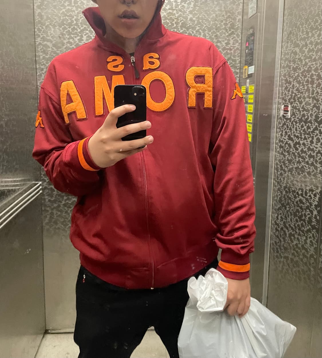 As roma kappa 집업 상품이미지2